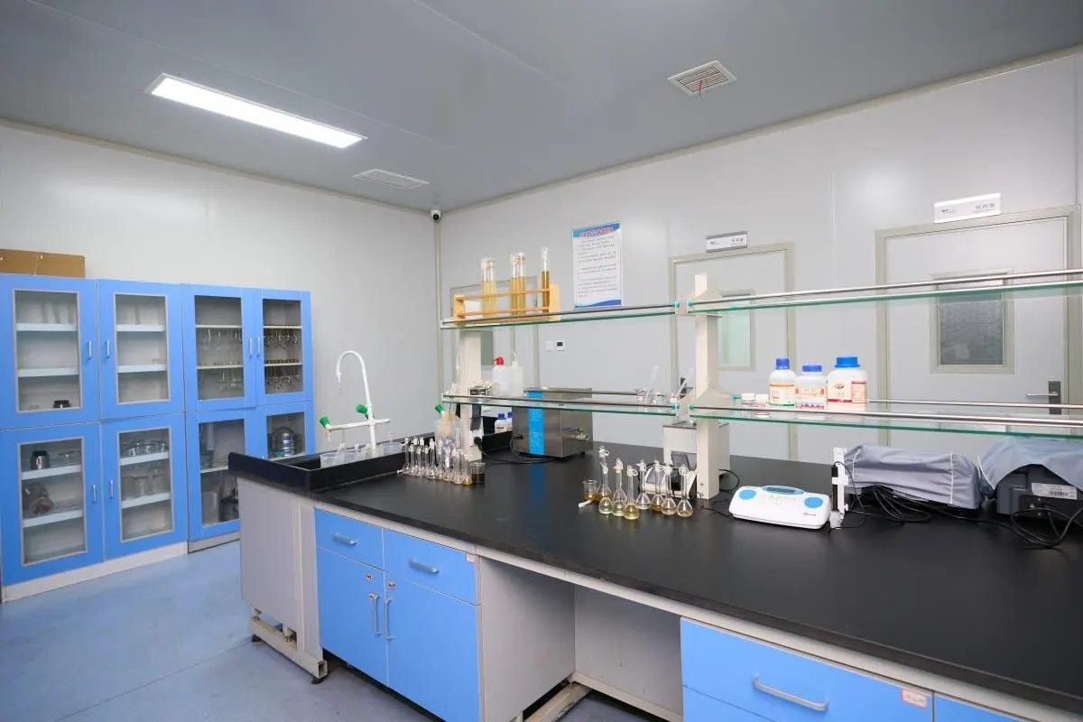 مختبر QC في GreeneryBio